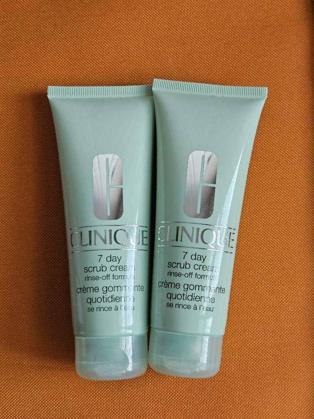 Clinique 7 Day Scrub Cream Rinse-Off Formula 3.4 oz x 2 NEW